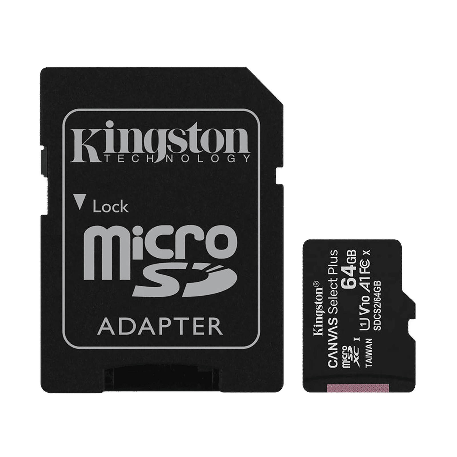 Buy Kingston Canvas Select Plus MicroSDXC 64GB Class 10 100MB/s